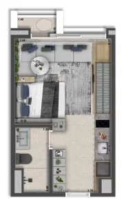 Studio 24m - Residencial