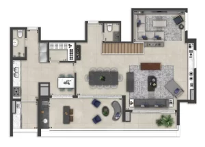 Planta - 280m² PARTE 2